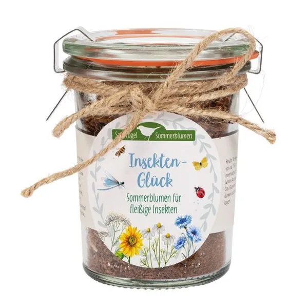 Produktbild des Artikels Sommerblumen Saatvogel "Insektenglück" ()