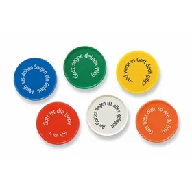 Produktbild des Artikels Einkaufswagenchip "Mission" - 30er Pack ()