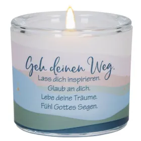 Produktbild des Artikels Windlicht LichtMomente "Geh deinen Weg" ()