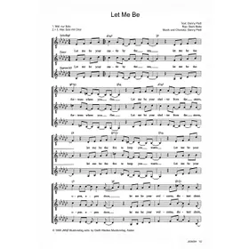 Produktbild des Artikels Let Me Be (Noten - Download)