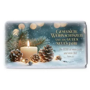 Produktbild des Artikels Schokoladengrüße "Gesegnete Weihnachtszeit" (40g) (Lebensmittel)