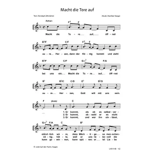 Produktbild des Artikels Macht die Tore auf (Noten - Download)