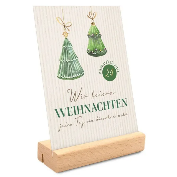 Produktbild des Artikels Wir feiern Weihnachten - Adventskalender (Schreibwaren)