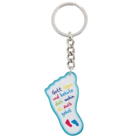 Produktbild des Artikels Schlüsselanhänger "Fuß" - Gott segne ()