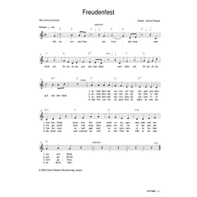 Produktbild des Artikels Freudenfest (Noten - Download)