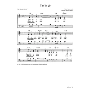 Produktbild des Artikels Tief in dir (Noten - Download)