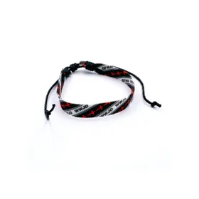 Produktbild des Artikels Armband "W.W.J.D." Stoff - schwarz ()