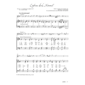 Produktbild des Artikels Erfreue dich, Himmel (Noten - Download)