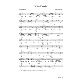 Produktbild des Artikels Voller Freude (Noten - Download)