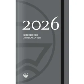 Produktbild des Artikels Kirchlicher Amtskalender 2026 - Grau (Kalender - Gebunden)