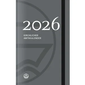 Produktbild des Artikels Kirchlicher Amtskalender 2026 - Grau (Kalender - Gebunden)