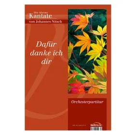 Produktbild des Artikels Dafür danke ich dir (Chorpartitur/digital) (Noten - Download)