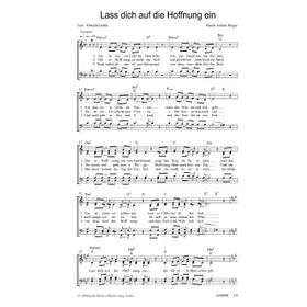 Produktbild des Artikels Lass dich auf die Hoffnung ein (Noten - Download)