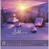 Stimmungsbild zu Die Liebe bleibt bestehn 2026 - Postkartenkalender