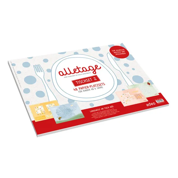 Produktbild des Artikels alletage - Papier-Tischset 2 ()