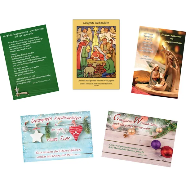 Produktbild des Artikels Postkarten - Weihnachten 10er Set (Schreibwaren)