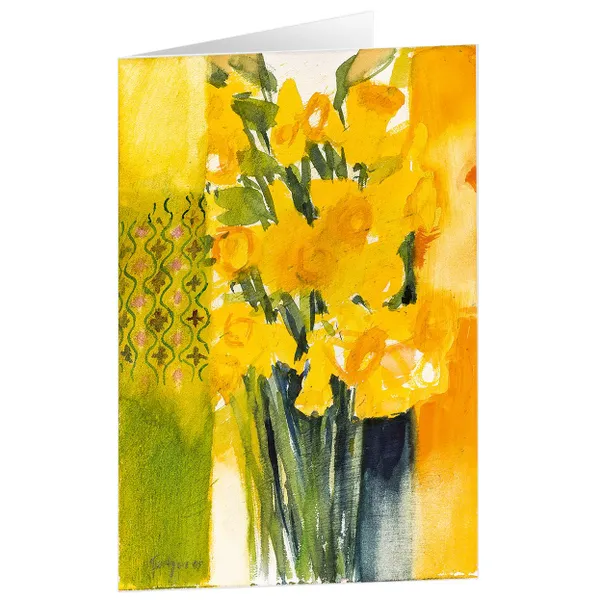 Produktbild des Artikels Kunstkarten "Osterstrauß" 5 Stk. (Schreibwaren)