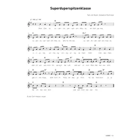 Produktbild des Artikels Superduperspitzenklasse (Noten - Download)