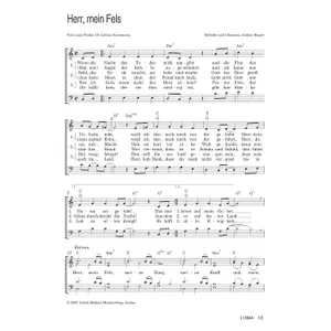 Produktbild des Artikels Herr, mein Fels (Noten - Download)