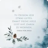 Stimmungsbild zu Untersetzer "Winterstimmung" 6er-Set