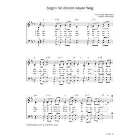 Produktbild des Artikels Segen für deinen neuen Weg (Noten - Download)