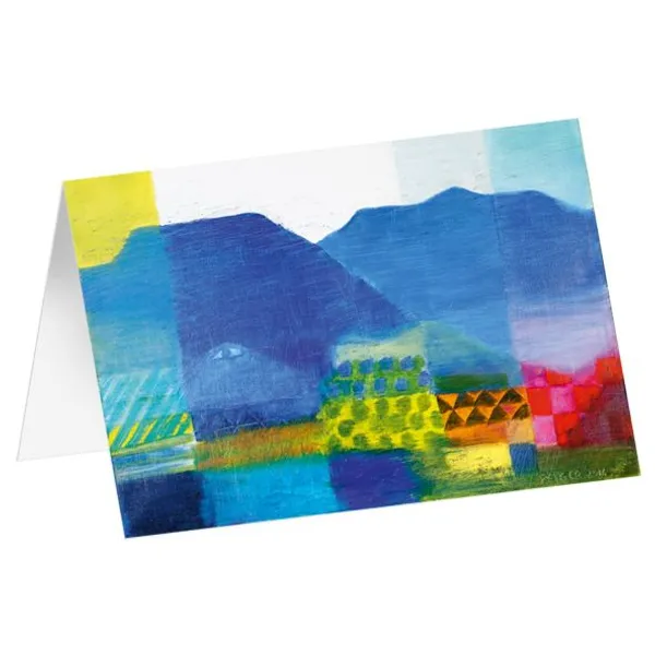 Produktbild des Artikels Kunstkarten "Berglandschaft" 5 Stk. (Schreibwaren)