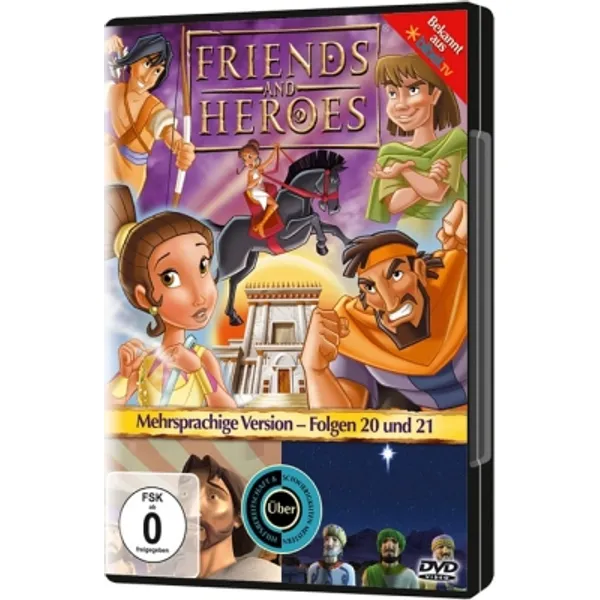 Produktbild des Artikels Friends And Heroes - Folgen 20 & 21 (Video - DVD)