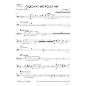 Produktbild des Artikels Kommt und folgt mir (3. Posaune) (Noten - Download)