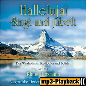 Produktbild des Artikels Halleluja! Singt und jubelt (Playback ohne Backings) (MP3-Album - Download)