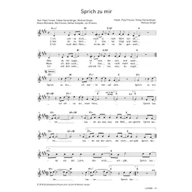 Produktbild des Artikels Sprich zu mir (Noten - Download)