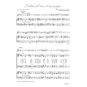 Produktbild des Artikels Fröhlich soll mein Herze springen (Noten - Download)