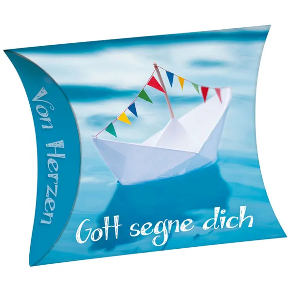 Produktbild des Artikels Schafmilchseife Herz "Gott segne dich" (Kosmetik)