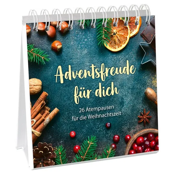 Produktbild des Artikels Adventsfreude für dich - Aufstellbuch (Buch - Spiralbindung)