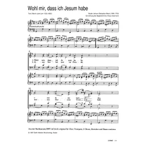 Produktbild des Artikels Wohl mir, dass ich Jesum habe (Noten - Download)