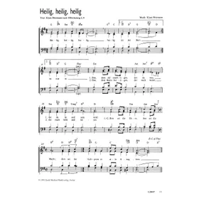 Produktbild des Artikels Heilig, heilig, heilig (Noten - Download)