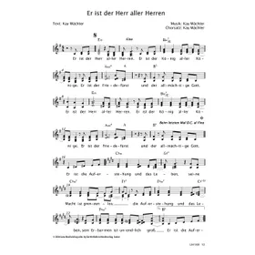 Produktbild des Artikels Er ist der Herr aller Herren (Noten - Download)