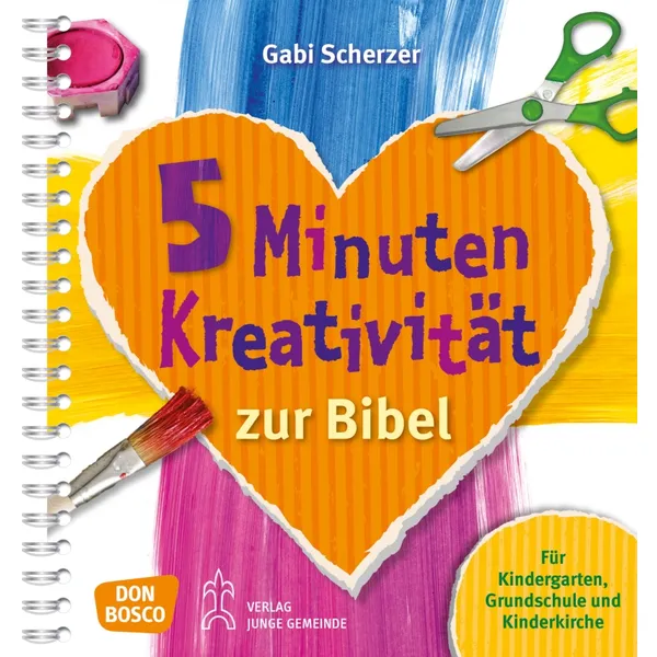 Produktbild des Artikels 5 Minuten Kreativität zur Bibel (Buch - Spiralbindung)