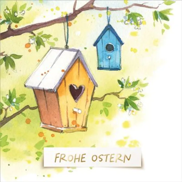 Produktbild des Artikels Faltkarte "Frohe Ostern" (Schreibwaren)