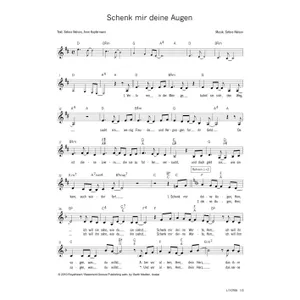 Produktbild des Artikels Schenk mir deine Augen (Noten - Download)