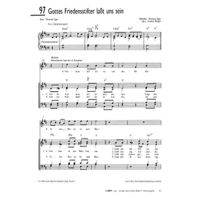 Produktbild des Artikels Gottes Friedensstifter laßt uns sein (Noten - Download)