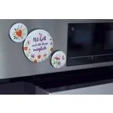 Stimmungsbild zu Mit Gott sind alle Dinge möglich - 5er-Magnet-Set
