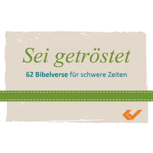 Produktbild des Artikels Sei getröstet (Schreibwaren)