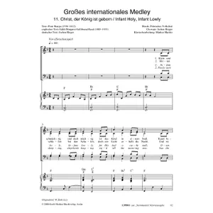 Produktbild des Artikels Christ, der König ist geborn (Noten - Download)