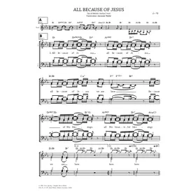 Produktbild des Artikels All Because Of Jesus (Noten - Download)