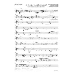 Produktbild des Artikels O Come, O Come Emmanuel (Cornet 2+3) (Noten - Download)