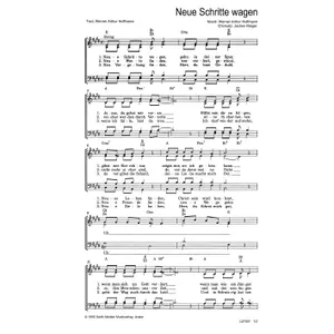 Produktbild des Artikels Neue Schritte wagen (Noten - Download)