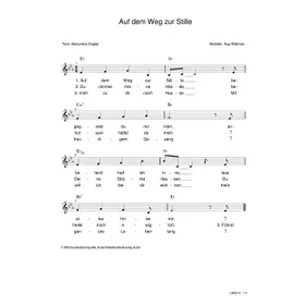 Produktbild des Artikels Auf dem Weg zur Stille (Noten - Download)
