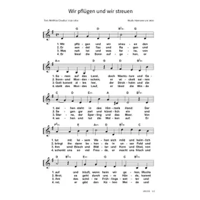 Produktbild des Artikels Wir pflügen und wir streuen (Noten - Download)