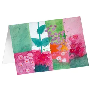 Produktbild des Artikels Kunstkarten "Blütentupfer" 5 Stk. (Schreibwaren)