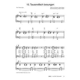 Produktbild des Artikels Tausendfach besungen (Noten - Download)